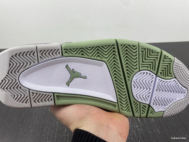 HYPE Jordan Seafoam AQ9129-103 Air 4 WMNS 0822